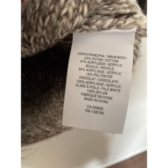 Reitmans cotton mix media stripe color block Sweater size S - Picture 4 of 5